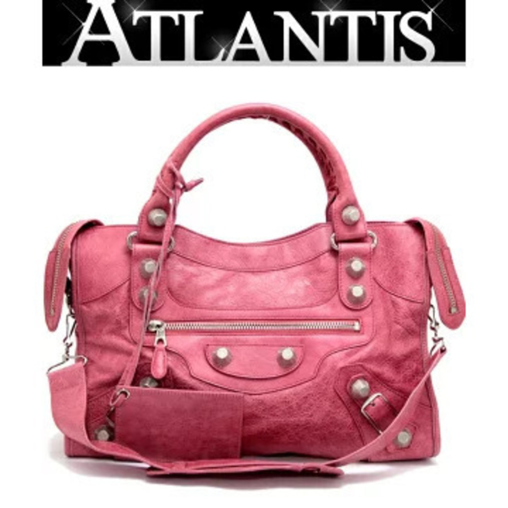 Balenciaga Giant City Bag Pink